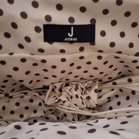 Jason Wu Women's Straw‎ Wicker Drawstring Lined Handbag, Pineapple Design - F6 - Picture 5 of 7